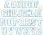 I2S Varsity Applique Alphabet | Machine Embroidery Designs by JuJu