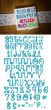 Hide and Seek Embroidery Font Machine Embroidery Designs by JuJu