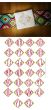 Elegant Swirls Diamond Monogram Machine Embroidery Designs by JuJu