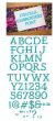 Fishtail Embroidery Font Machine Embroidery Designs by JuJu