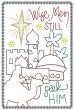 Christmas Greeting Cards 19 | Machine Embroidery Designs by JuJu