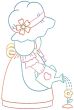 Prairie Girls | Machine Embroidery Designs by JuJu