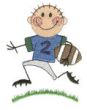 The Stix Kids Play Sports Machine Embroidery Designs by JuJu