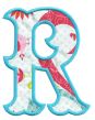 Wanda Applique Alphabet Applique Machine Embroidery Designs by JuJu 