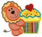 Cupcake Critters Applique Machine Embroidery Designs by JuJu 