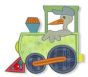 Choo Choo Baby Applique Machine Embroidery Designs by JuJu 