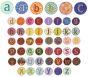 Alphabet Patches Applique Machine Embroidery Designs by JuJu 