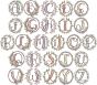 Hope Laurel Alphabet | Machine Embroidery Designs by JuJu