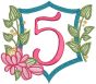 Lydia Numbers | Machine Embroidery Designs by JuJu