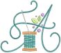 Sewing Alphabet | Machine Embroidery Designs by JuJu