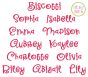 Biscotti Embroidery Font Digital Machine Embroidery Designs by JuJu