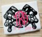 Spider for Monogram Applique | Machine Embroidery Designs by JuJu