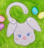 ITH Bunny Face Baby Bib | Machine Embroidery Designs by JuJu