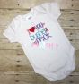 I Love You a Bushel and a Peck Embroidery Design | Machine Embroidery Designs by JuJu