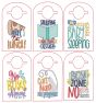 ITH Doorknob Hangers Set 1 | Machine Embroidery Designs by JuJu