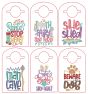 ITH Doorknob Hangers Set 3 | Machine Embroidery Designs by JuJu