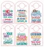 ITH Doorknob Hangers Set 5 | Machine Embroidery Designs by JuJu
