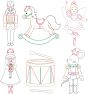 Nutcracker Fantasy | Machine Embroidery Designs by JuJu