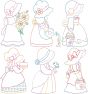 Prairie Girls | Machine Embroidery Designs by JuJu