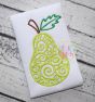 Scroll Pear Embroidery | Machine Embroidery Designs by JuJu