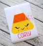 Shy Candy Corn Applique | Machine Embroidery Designs by JuJu
