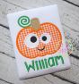 Silly Pumpkin Applique | Machine Embroidery Designs by JuJu