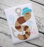 Worm on Hook Applique | Machine Embroidery Designs by JuJu