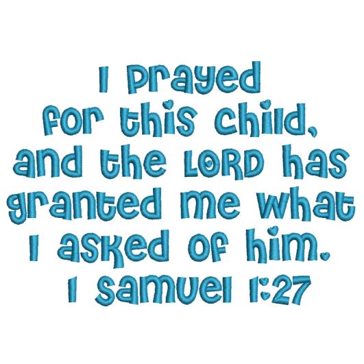 1 Samuel 1:27