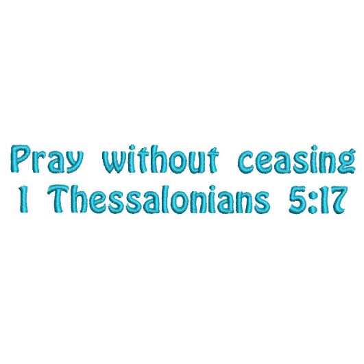 Pray Without Ceasing