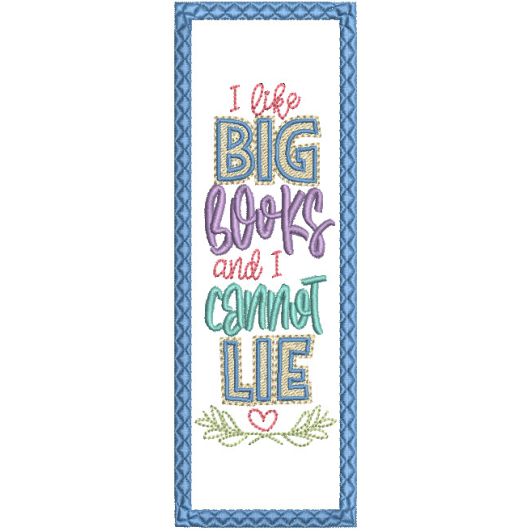 ITH Bookmarks Set 6 | Machine Embroidery Designs by JuJu