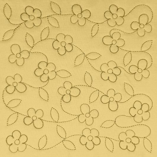 Petite Floral Quilting Backdrops Design | Machine Embroidery Designs by JuJu