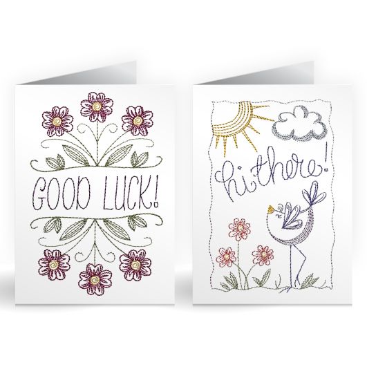 All Occasion Cards Set 2 Embroidery Set | Machine Embroidery Designs by JuJu