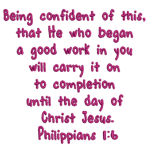 Philippians 1:6