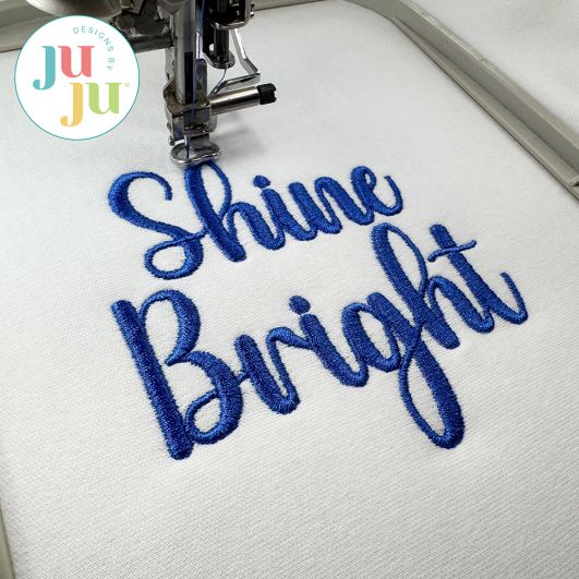 Picnic Embroidery Font | Machine Embroidery Designs by JuJu
