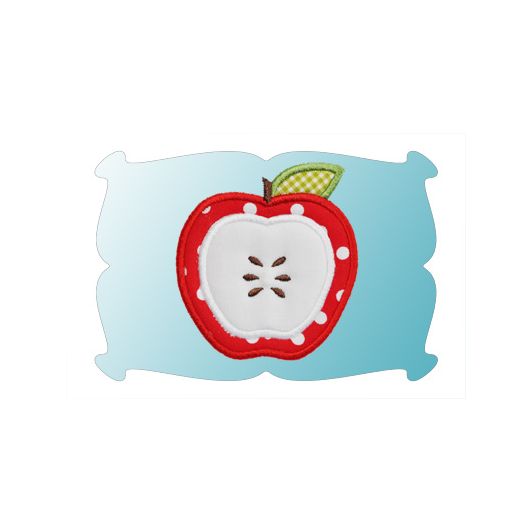 Apple Applique | Machine Embroidery Designs by JuJu