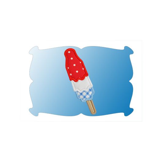 Bomb Pop Applique | Machine Embroidery Designs by JuJu
