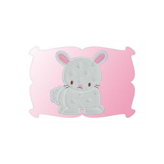 Bunny Applique | Machine Embroidery Designs by JuJu
