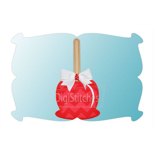 Candy Apple Applique | Machine Embroidery Designs by JuJu