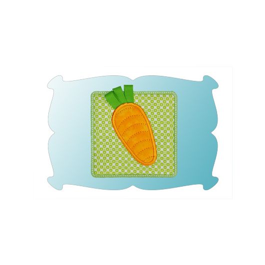 Carrot Patch Applique | Machine Embroidery Designs by JuJu
