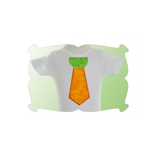 Carrot Tie Applique | Machine Embroidery Designs by JuJu