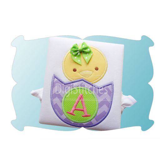 Easter Chic in Egg Applique | Machine Embroidery Designs by JuJu