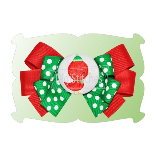 Christmas Bird Minis | Machine Embroidery Designs by JuJu