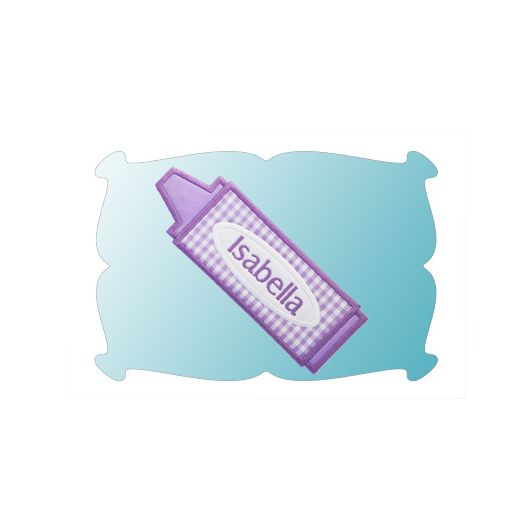 Crayon Applique | Machine Embroidery Designs by JuJu