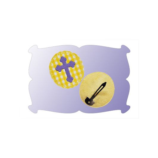 Cross Snap Clip Covers In The Hoop | Machine Embroidery Designs by JuJu