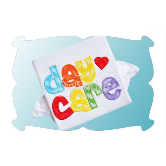 Daycare Applique | Machine Embroidery Designs by JuJu