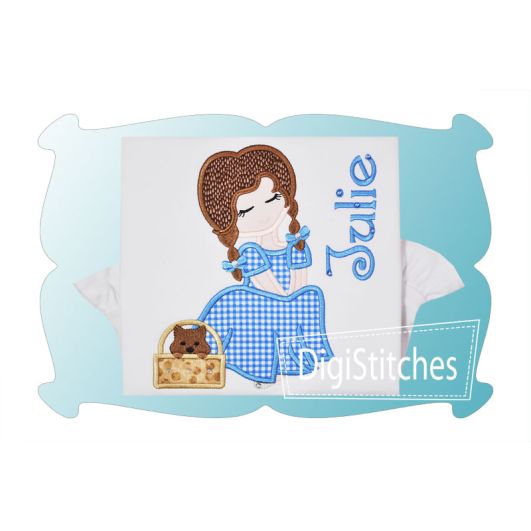 Dorothy Applique | Machine Embroidery Designs by JuJu