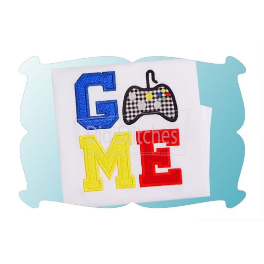 GAME 2 Applique | Machine Embroidery Designs by JuJu