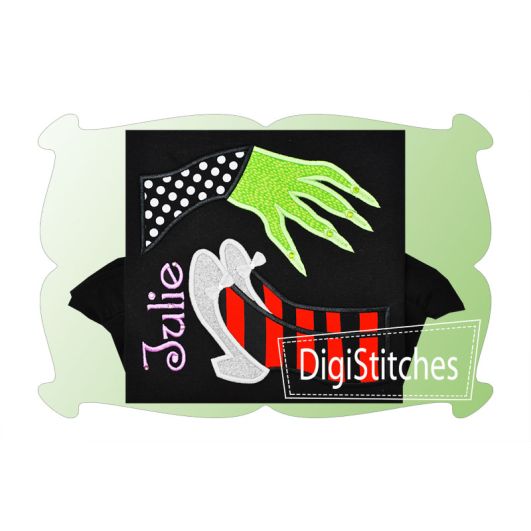 Give Me Those Shoes Applique | Machine Embroidery Designs by JuJu