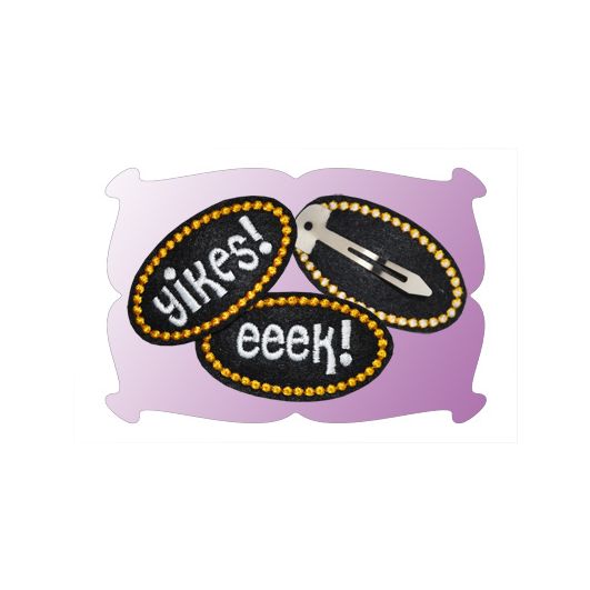 Halloween Snap Clip Covers | Machine Embroidery Designs by JuJu