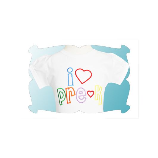 I Love Pre-K Applique | Machine Embroidery Designs by JuJu